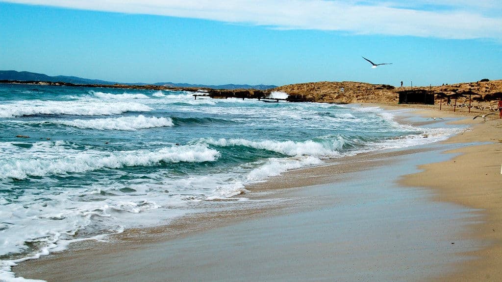 Llegada a Formentera y paseo por Ses Salines